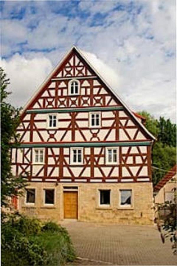 Gasthaus Holdermühle Creglingen Exterior foto